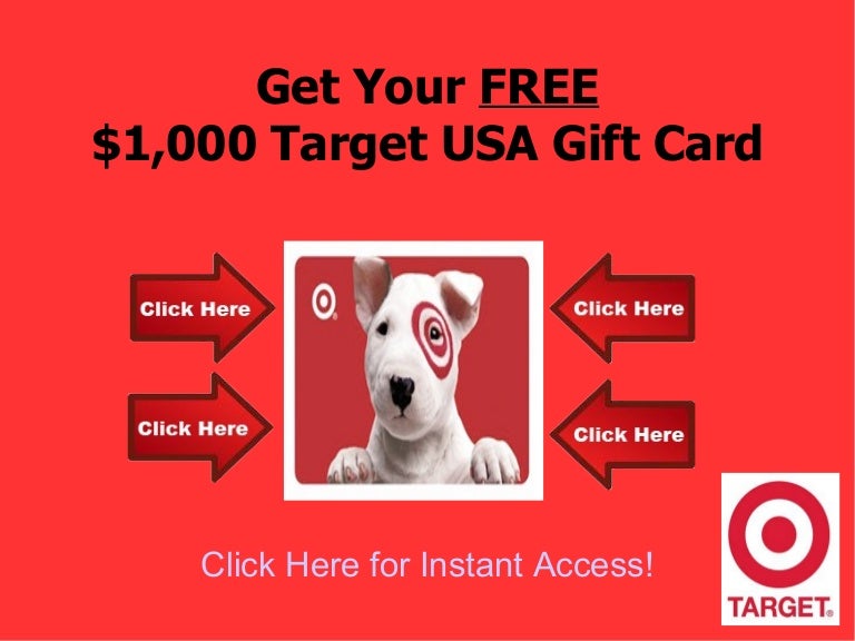 Target Online Gift Card