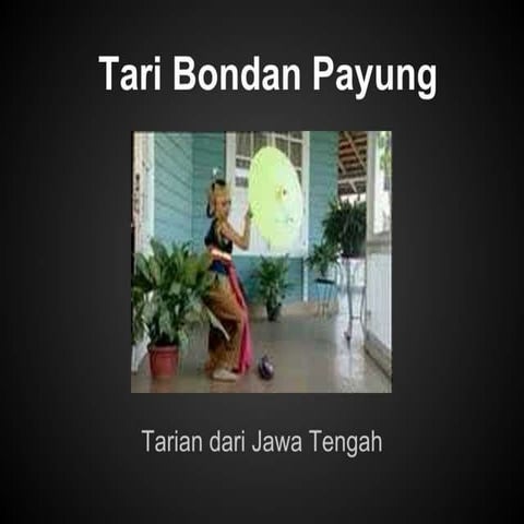 Tari bondan payung