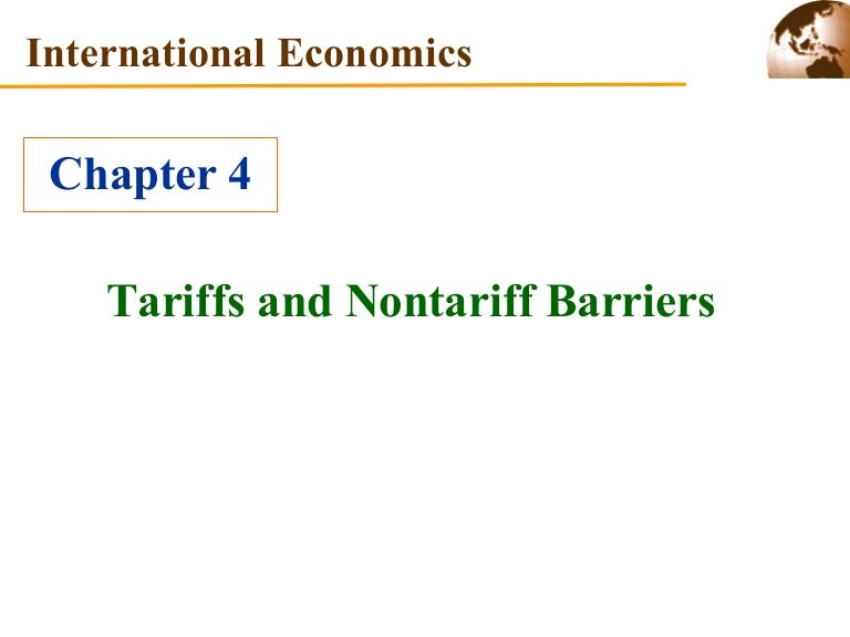chapter 3 Tariff