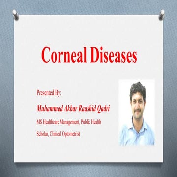 Corneal Diseases / abnormalities 