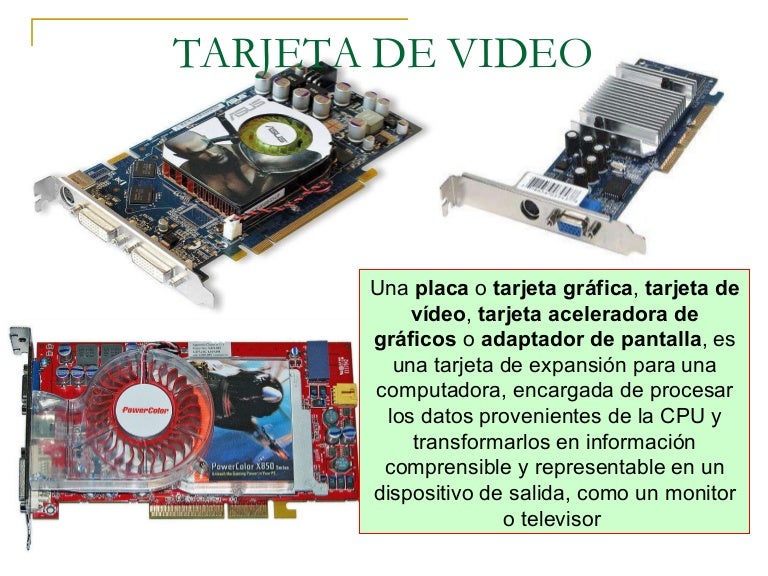 Tarjeta De Video