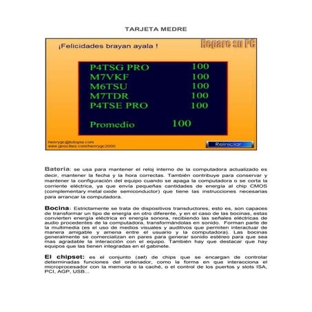 Tarjeta madre