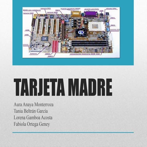 Tarjeta madre