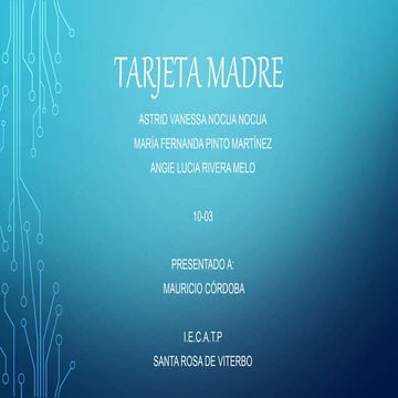 Tarjeta madre