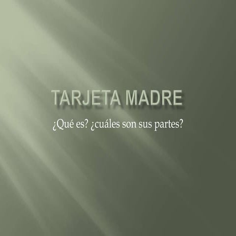 Tarjeta madre pilar sanchez
