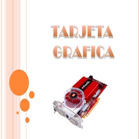 Tarjetas de video