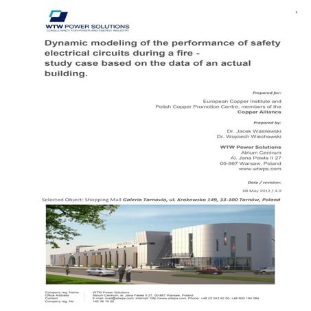 Fire Cable Sizing | PDF