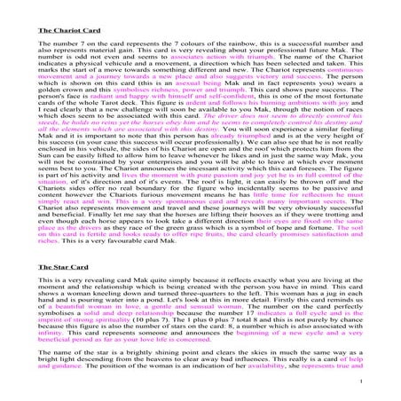 Tarot cards from jenna