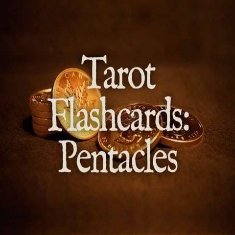 Tarot Flashcards: Pentacles