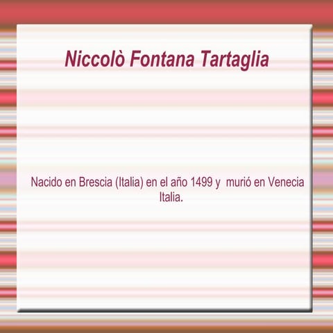 Tartaglia