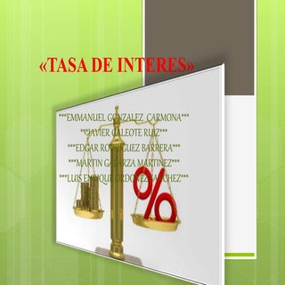 Tasa de interes»blog