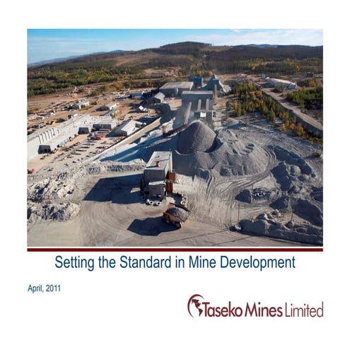 Presentation: Taseko Mines (April 2011) | PDF
