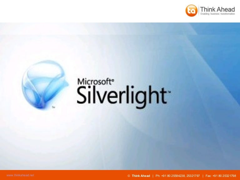 microsofts silverlight microsofts silverlight