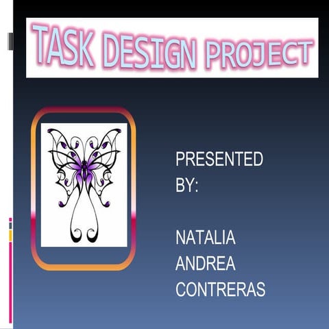 TASKS DESIGN PROJECT