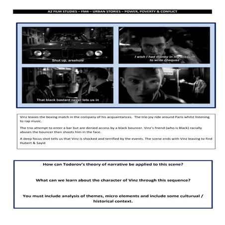 Narrative - Scene 1 - vinz driving around paris