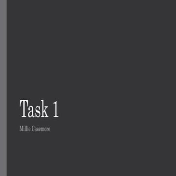 Task 1