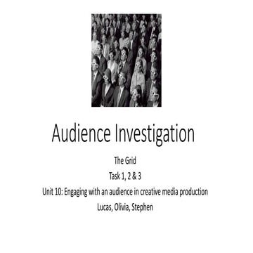 audience investigation