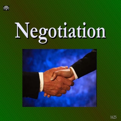 Negotiation