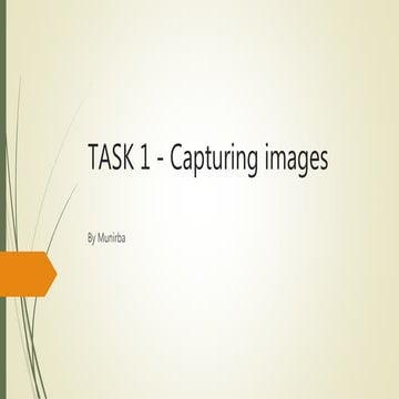 Task 1 aptureure