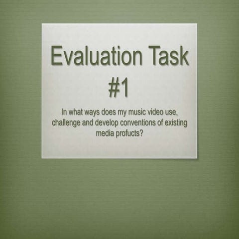 Task1 evaluation!