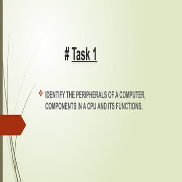 Peripheral devices | PPTX