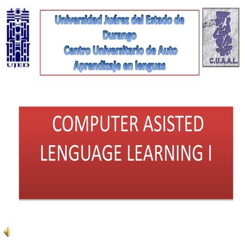 Computer assisted language learning | PPTX