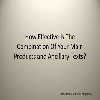 How effective is the combination of...