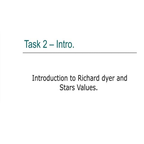 Task 2 intro