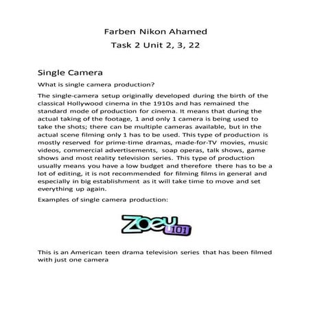 Task 2 unit 2, 3, 22