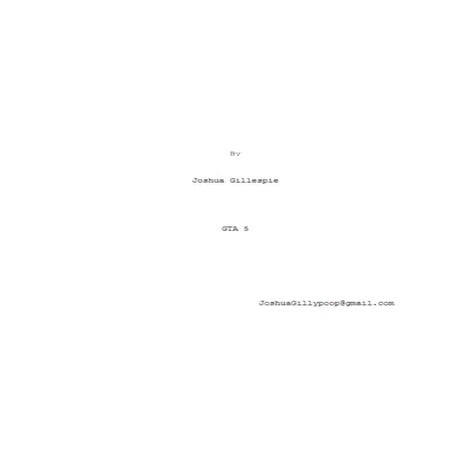 JG GTA 5 Cut Sequence Script