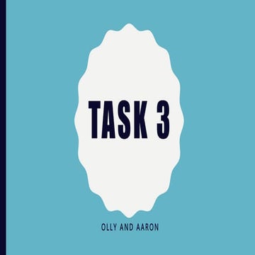 Task 3 - Jurassic World