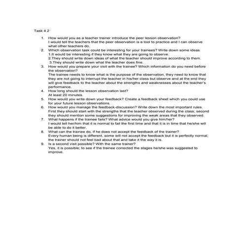 Observation script | DOC