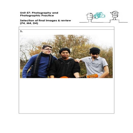 Task 4 final images review work sheet