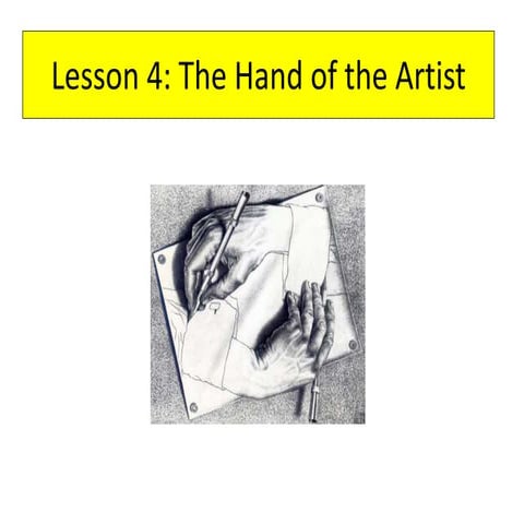Task 4 hand of the artist