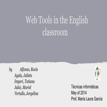 Practising Listening and Speaking with on-line tools