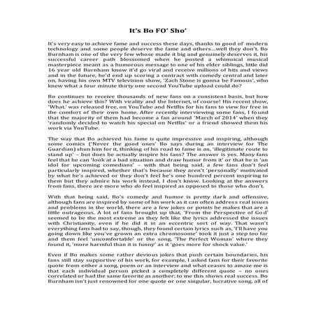 Task 5  Long Response