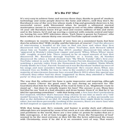 Factual Writing Task 5 Long Response Mark 2