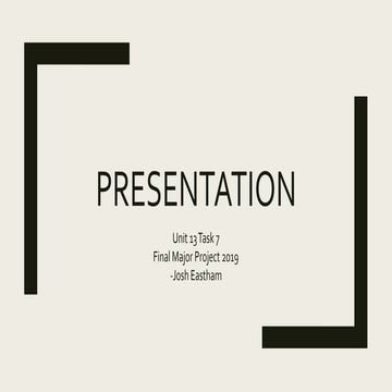FMP: Presentation