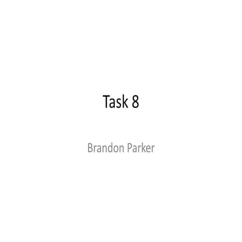 Task 8