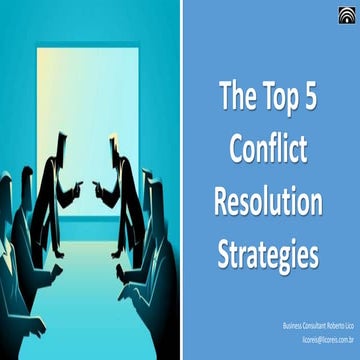 The Top 5 Conflict Resolution Strategies