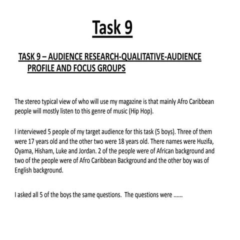 Task 9
