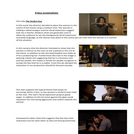 Task 9  9 key shots (kamron grant)