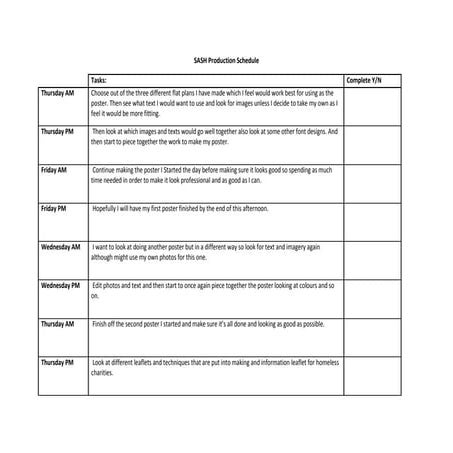 Production diary for october and november | DOCX
