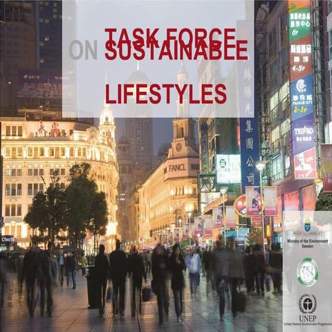 Task Force On Sustainable Lifestyles Presentation