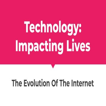 Impacts Of The Internet