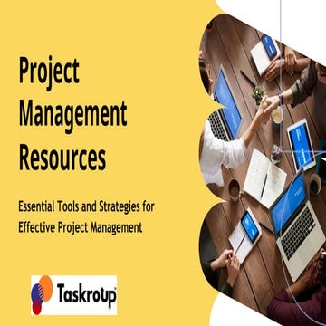 Taskroup - Project Management Resources.docx