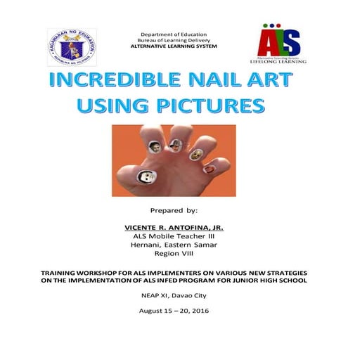 Task Sheets in Nail Art