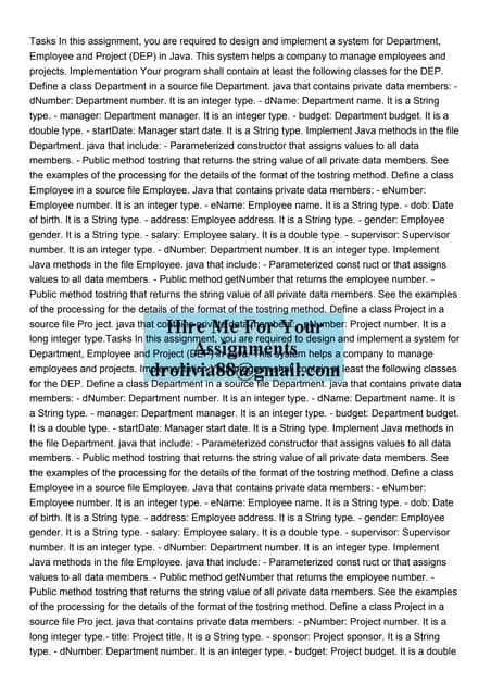 Tasks In this assignment you are required to design and imp.pdf