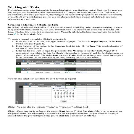 Tasks manual automatic_linking_summary_progress_microsoft_project_2016