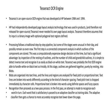 Tasract OCR